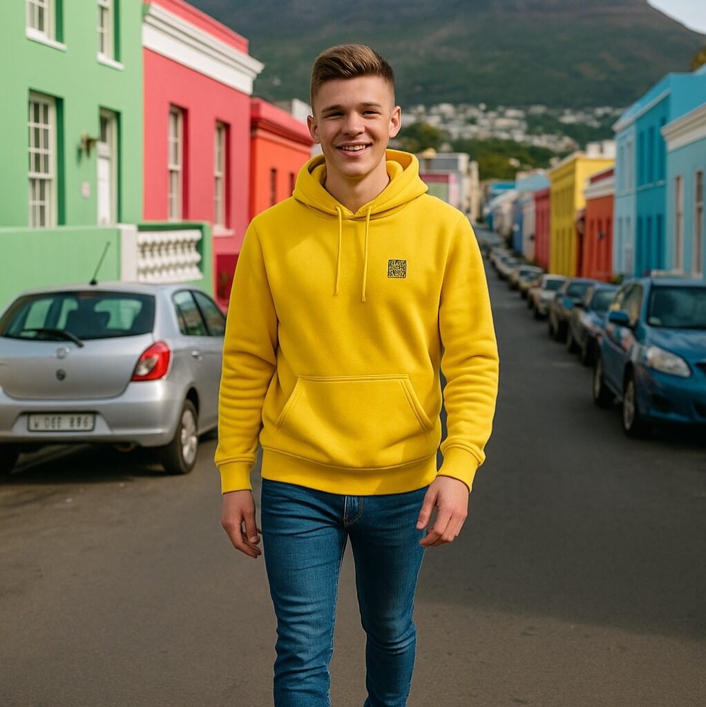 Roast Clothing yellow hoodie